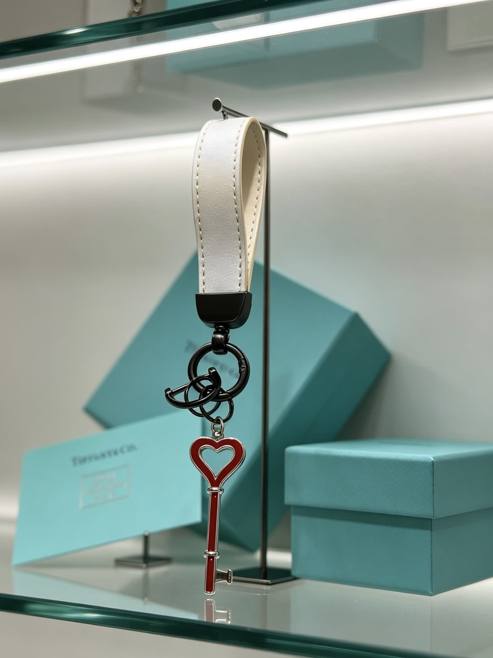 Tiffany & Co. Heart Key Charm